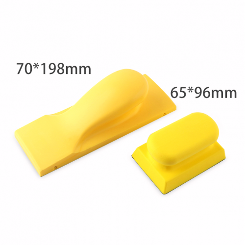 70 x 198 mm Long Flexible Hand Sanding Block Hook and Loop Pad
